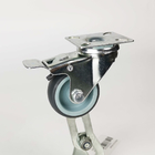 3 Inch Economical Soft TPR Castors Light Duty Swivel Lock Floor-protecting Castor Wheels Wholesale