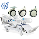 White Grey Plate Medical Casters With Stainless Steel Material For Hospital Furniture
