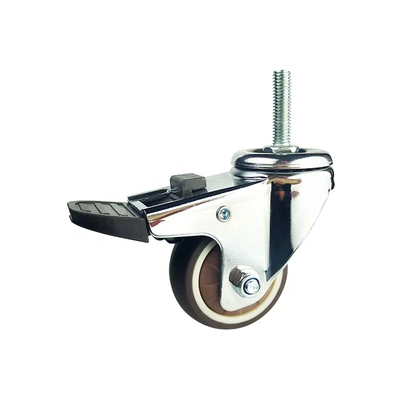 275lbs Loaded Capacity Plate Casters For Commercial
