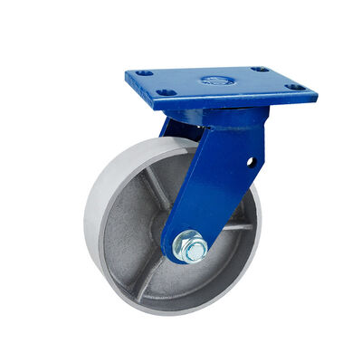 Plate Medical Casters Featuring Nylon Bracket Material and 275lbs Loaded Capacity Ideal for Medical Equipment Mobility