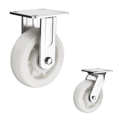 300kg Loading 4" Nylon Heavy Duty Casters With Side Brake Wholesale