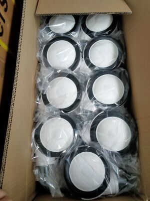 المواد الفولاذية المنزلية الدوار المطاطي مع عجلة رباطية PP الأساسية ومحامل الكرة المزدوج مناسبة لنقل المعدات