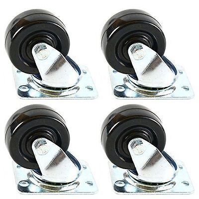 600 كيلوغرام السعة المحملة عجلات النيلون 65 ملم حجم العجلة نوع تركيب لوحة العمل الثقيل عجلات دائمة مثالية للمعدات الصناعية